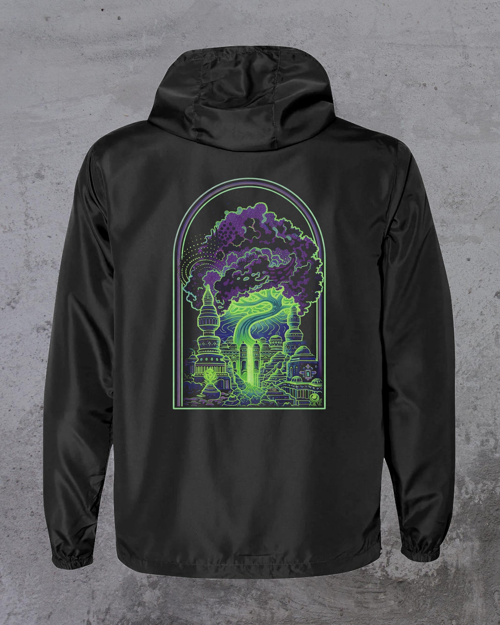 Quest1 Zip Windbreaker by Jonathan Solter