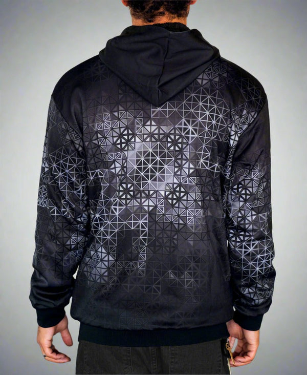Astral Plane Sherpa Hoodie by Threyda - Threyda Art and Apparel
