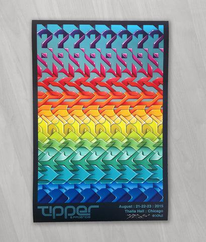 Tipper Thalia Hall Chicago Holographic Print by Xavi Panneton