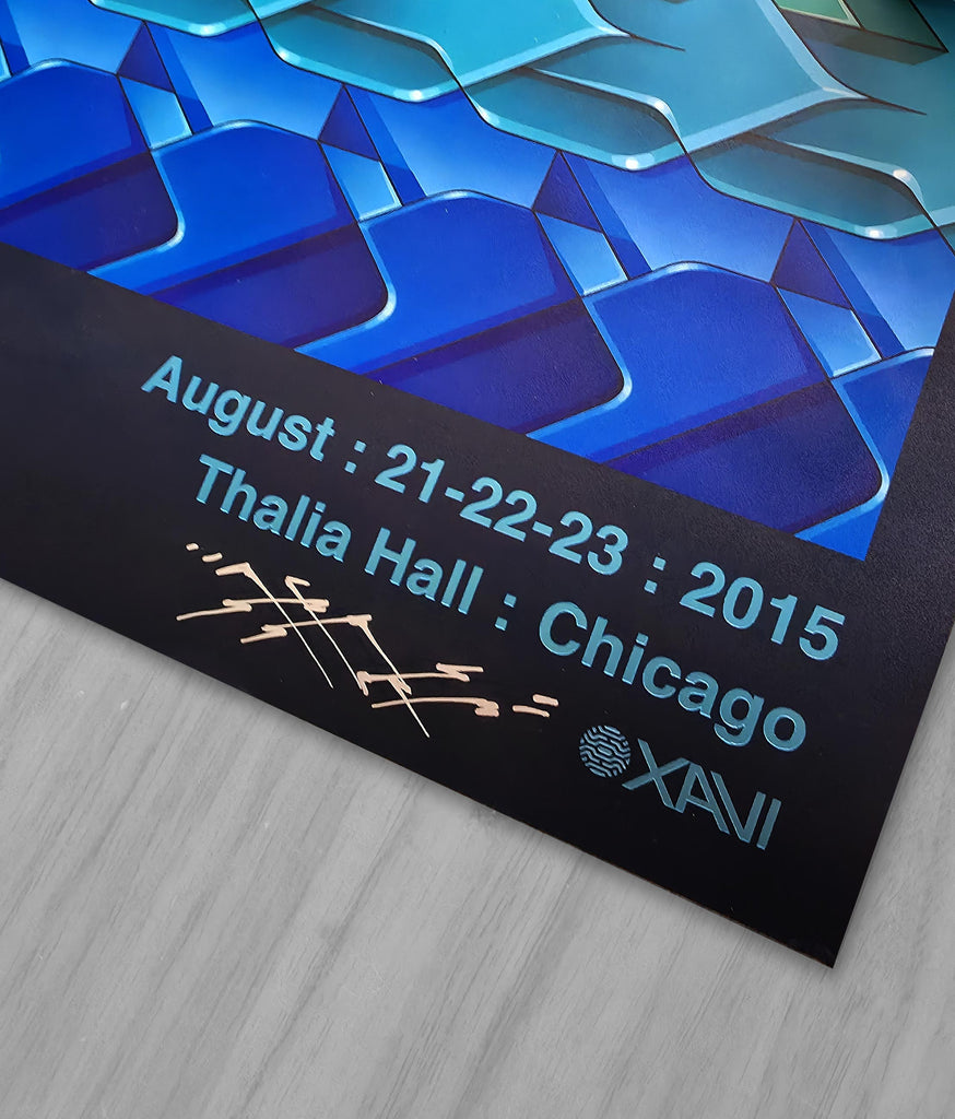 Tipper Thalia Hall Chicago Holographic Print by Xavi Panneton