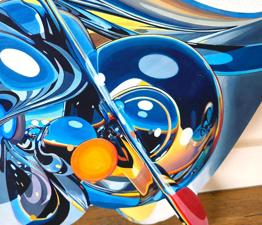 Aerial Ease Aluminum Print by Zach Jackson