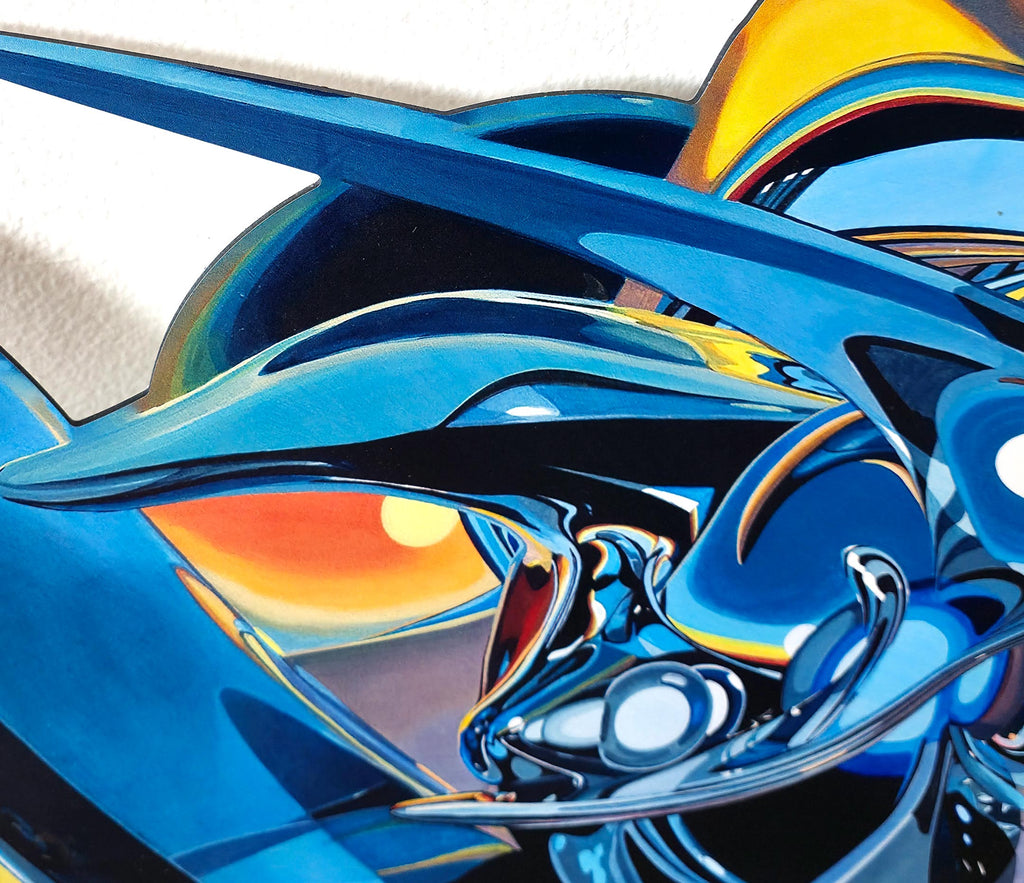 Aerial Ease Aluminum Print by Zach Jackson