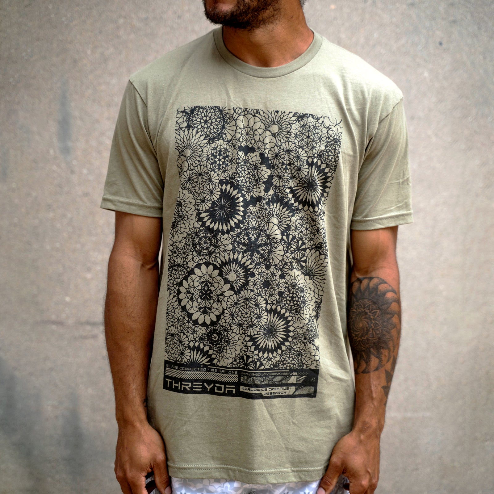 Zen Zen Screenprint Tee by Threyda