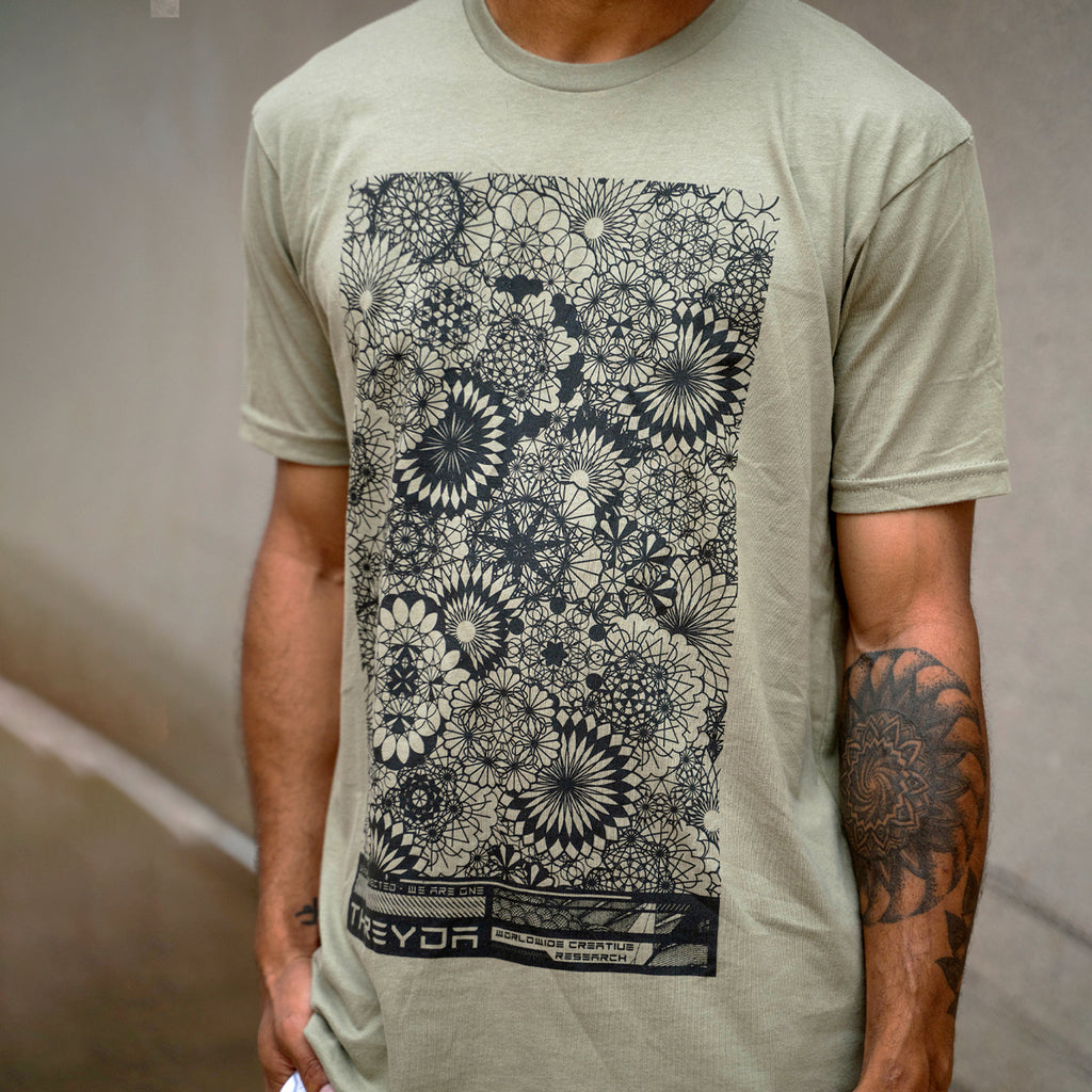 Zen Zen Screenprint Tee by Threyda