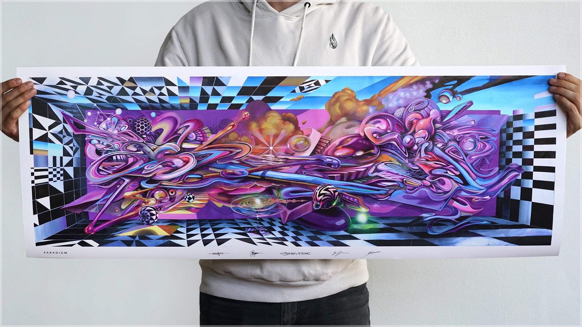 PARADIGM Signed Print by Jake Amason x Peter Westermann x Stephen
