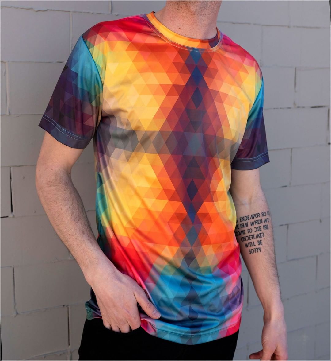 Sun God Sublimation Tee by Threyda