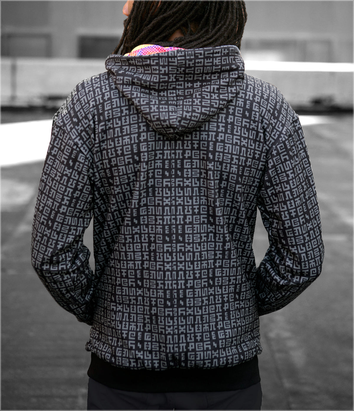 Realms of the Unpronounceable Heavyweight Hoodie by Allyson Grey