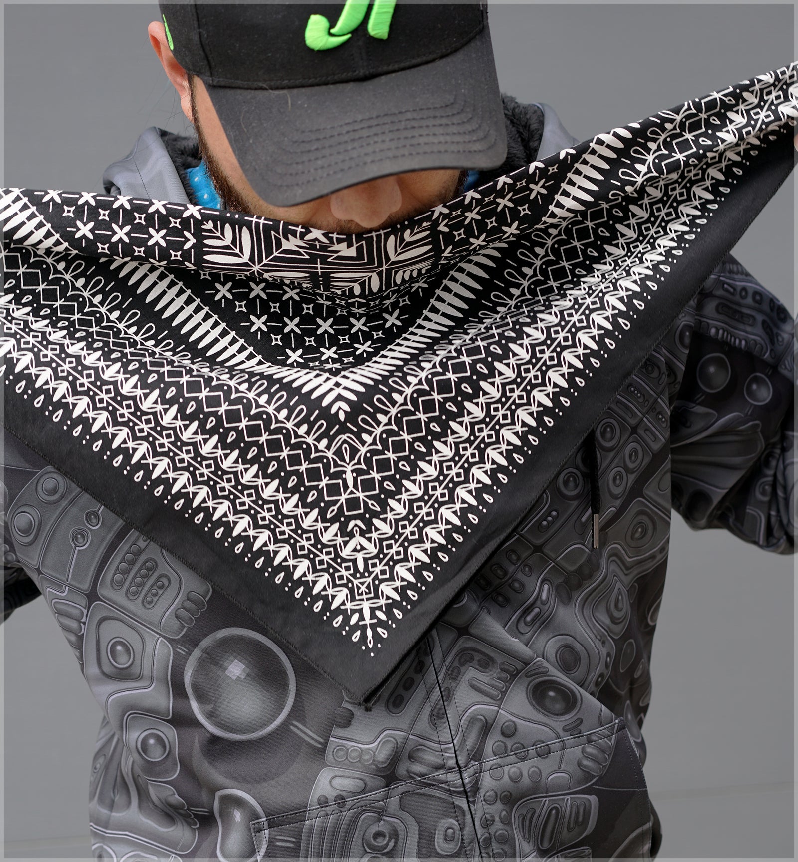 Cotton Silky Bandana by Kris D.