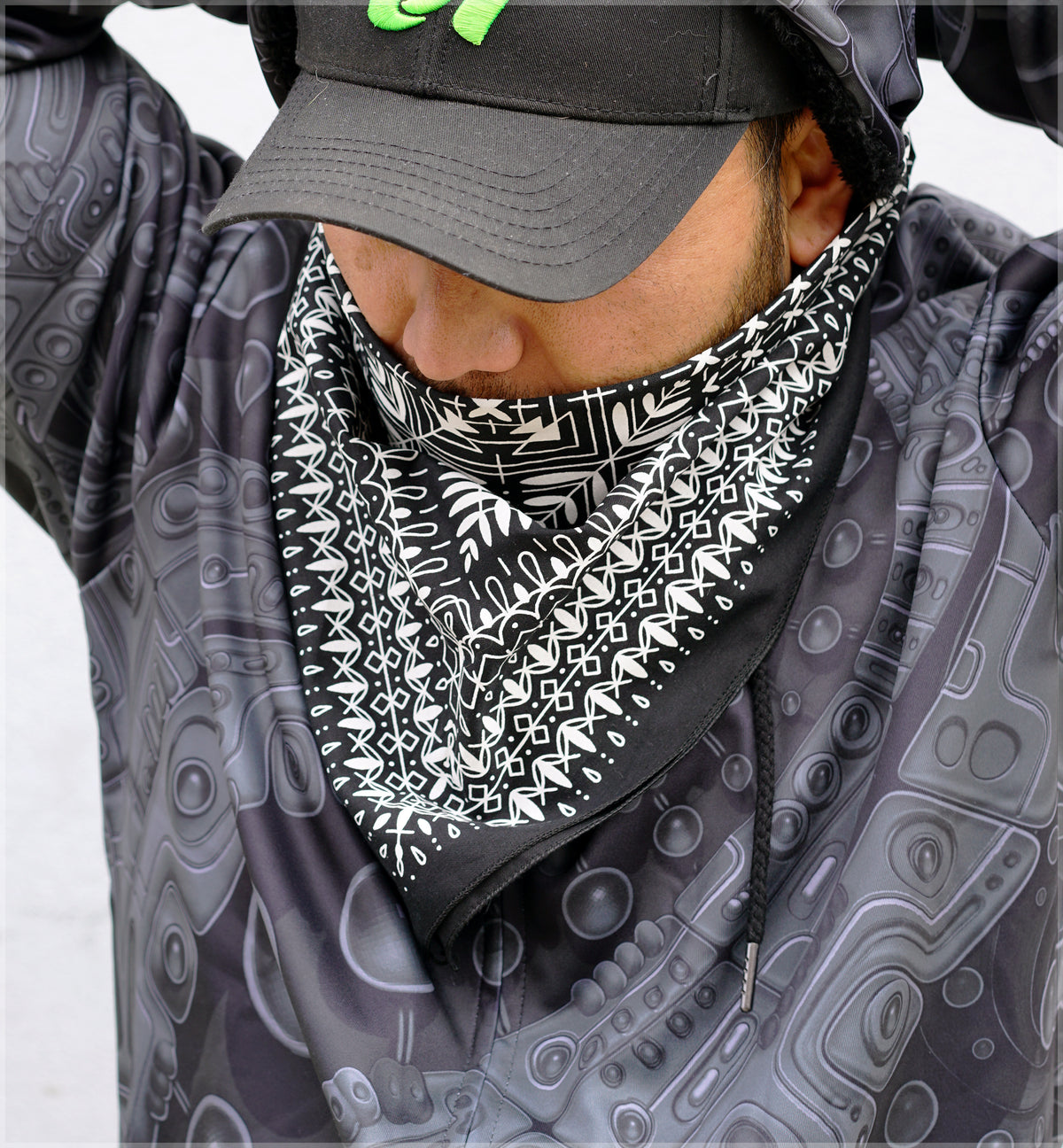 Cotton Silky Bandana by Kris D.