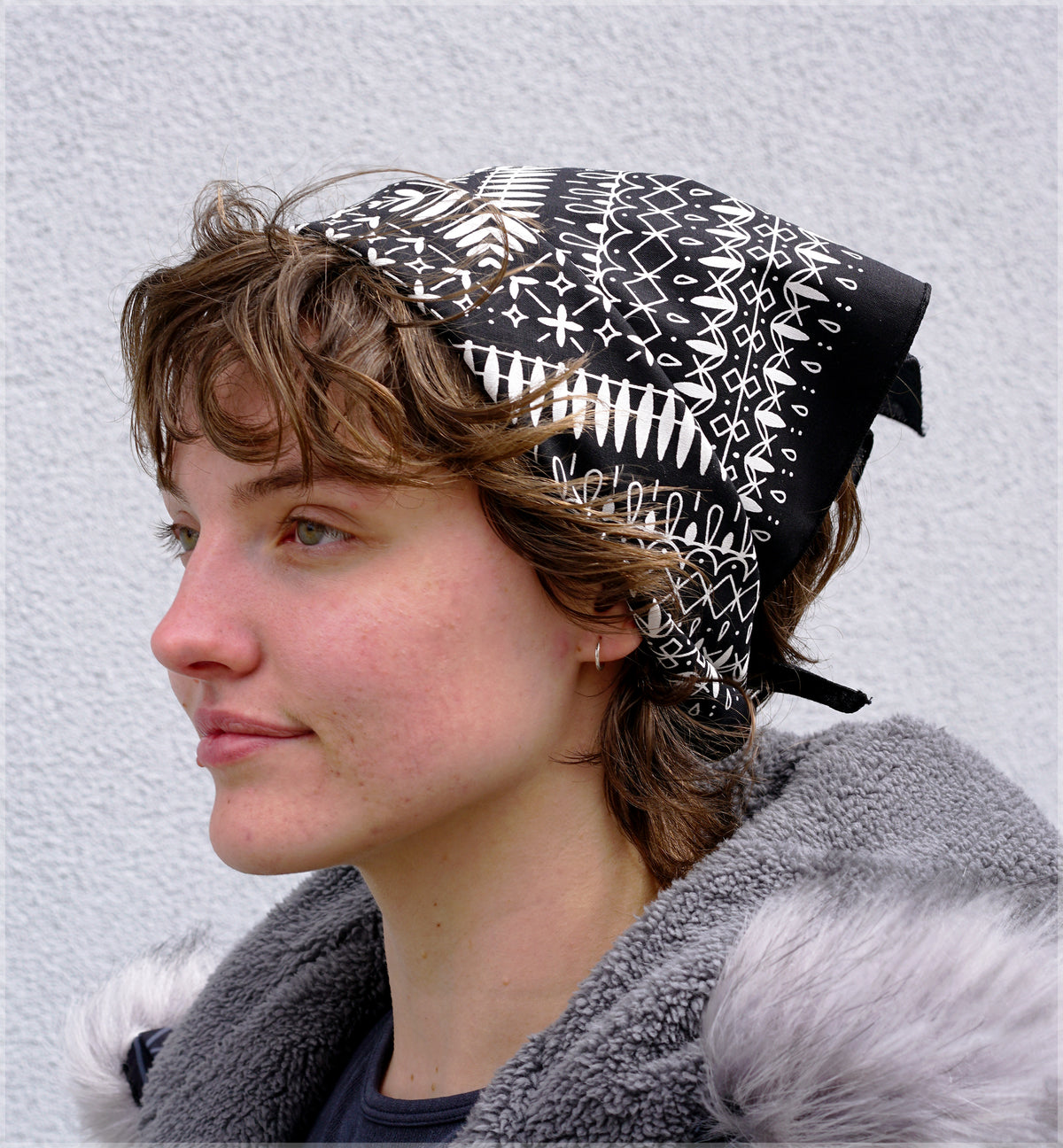 Cotton Silky Bandana by Kris D.