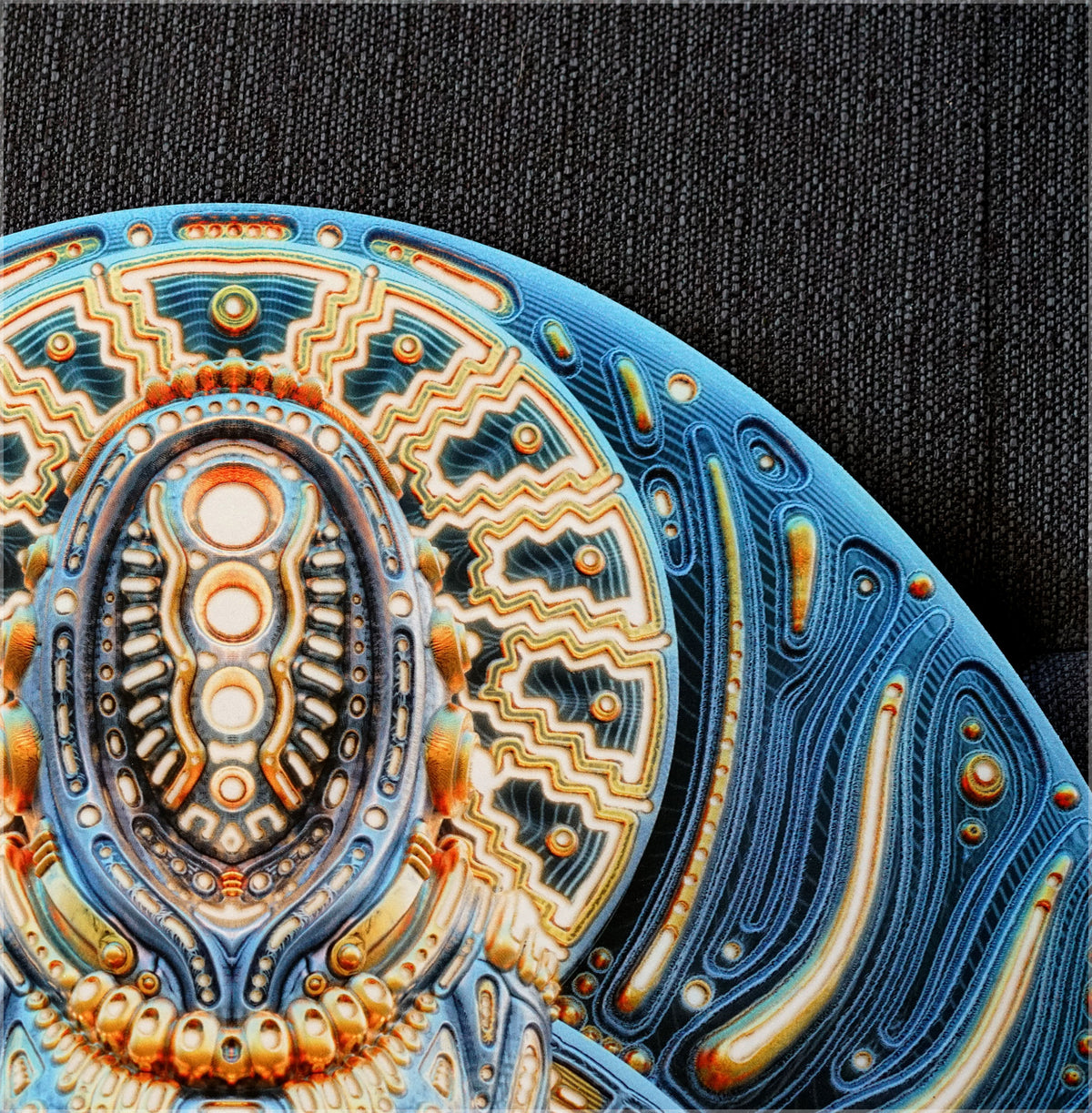 Solar Sage Diecut Aluminum Print by Ben Ridgway