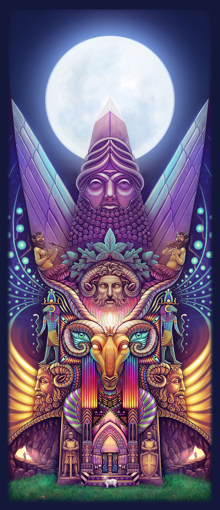 Tribute To The Horned One by Cosmic Jester