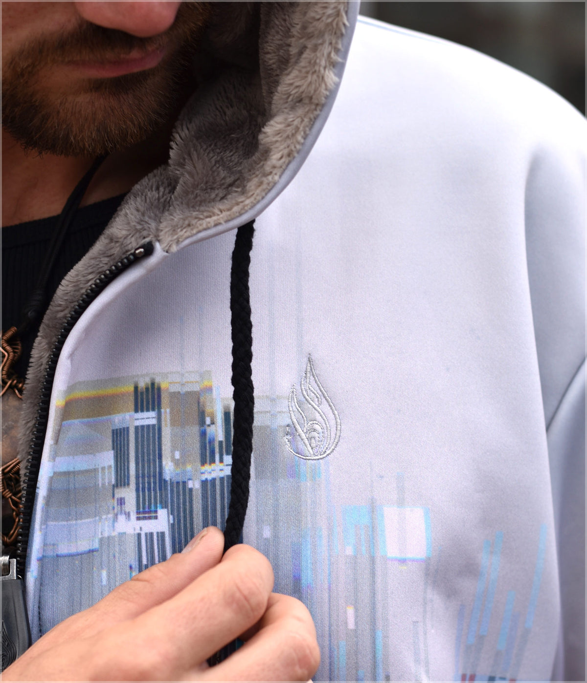 386-DX2 Sherpa Hoodie by Beeple