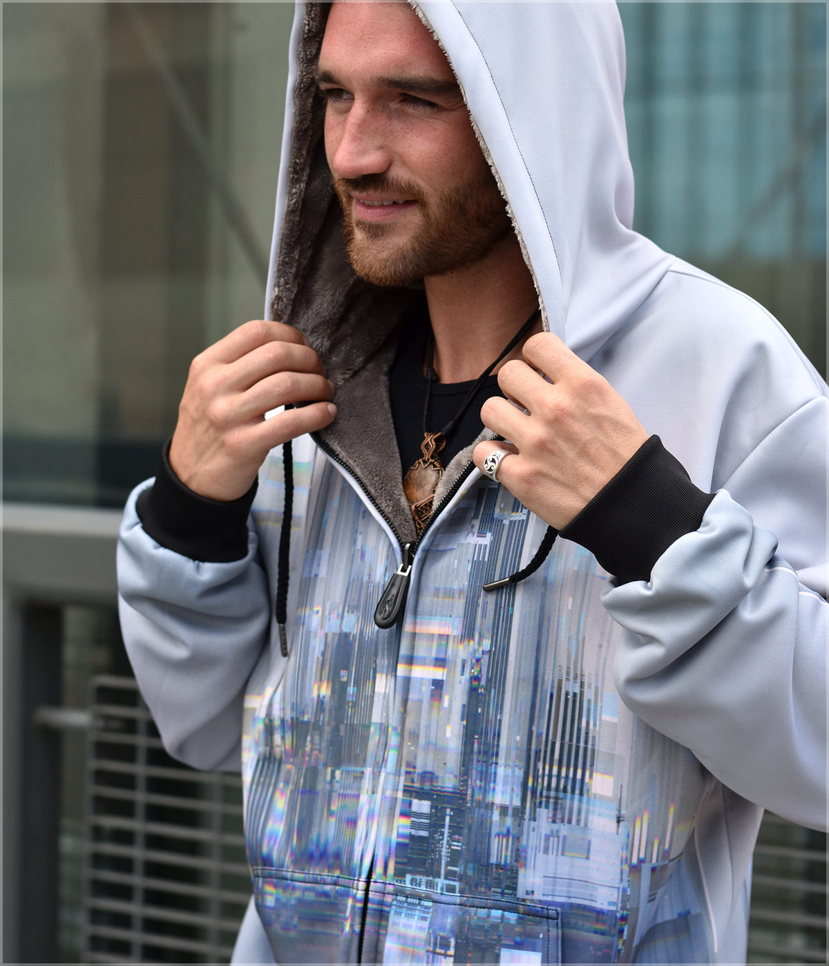 386-DX2 Sherpa Hoodie by Beeple