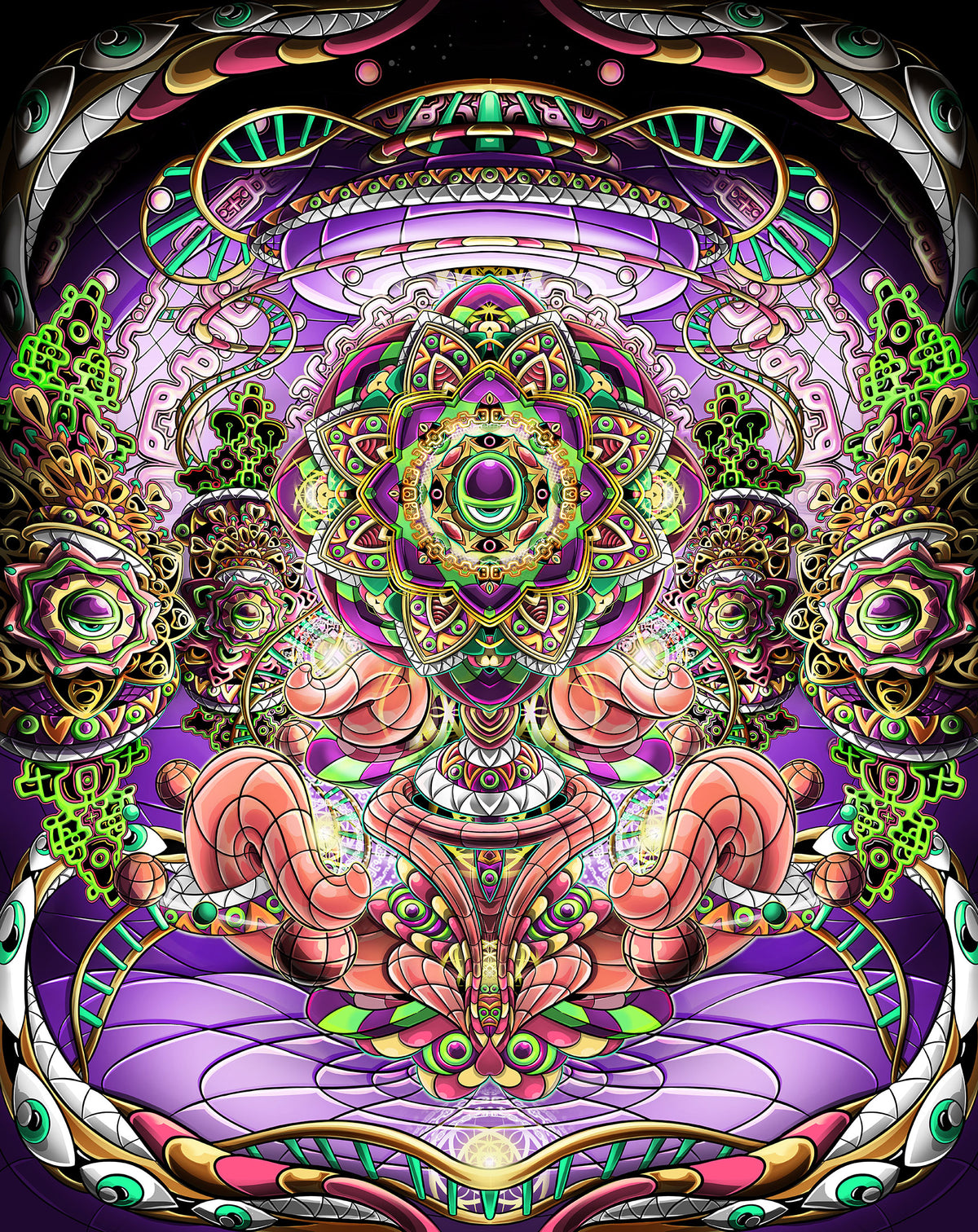 Emerald Covenant Stretched Canvas by Espepelen - 72 HOUR AUCTION