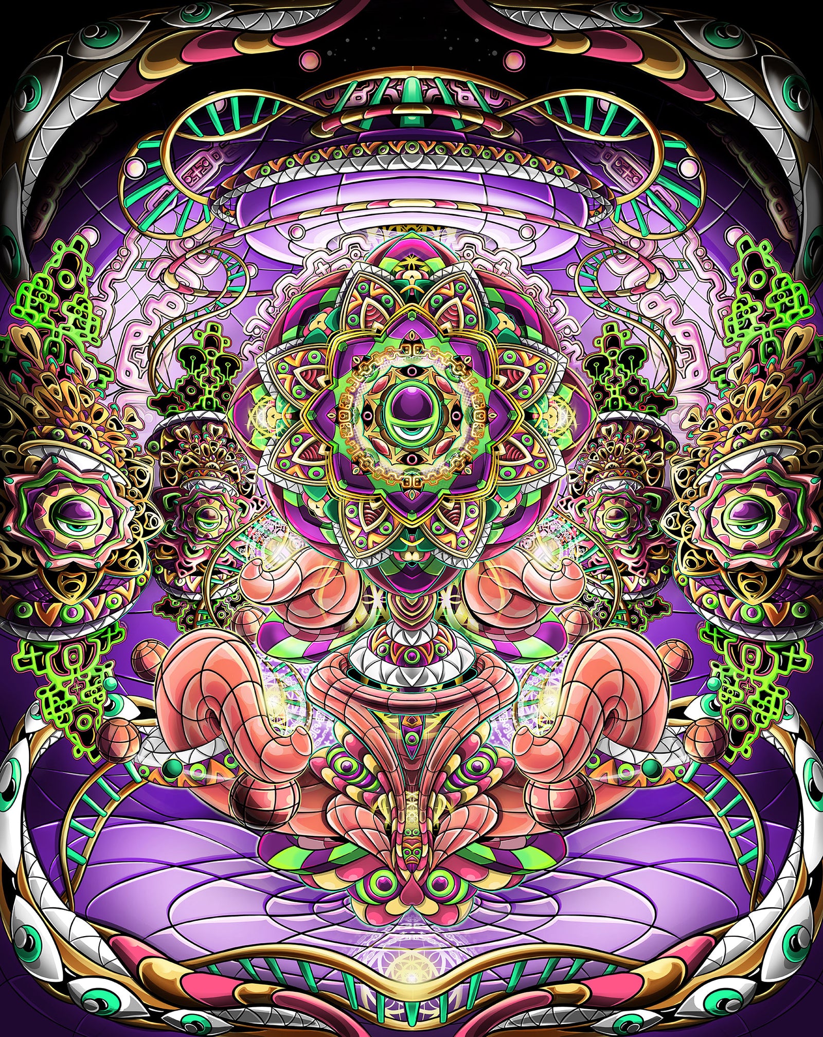 Emerald Covenant Stretched Canvas by Espepelen - 72 HOUR AUCTION