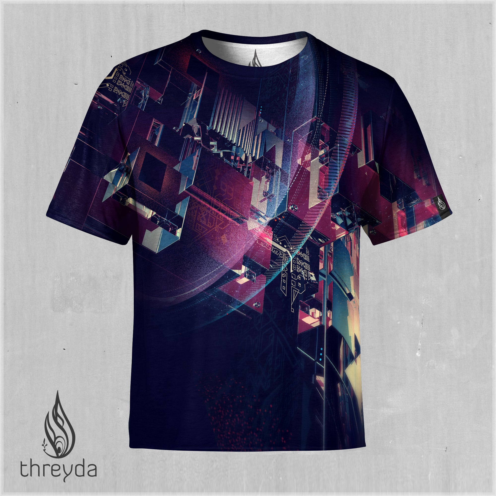 Fusion Cell Sublimation Tee by Cassady Bell