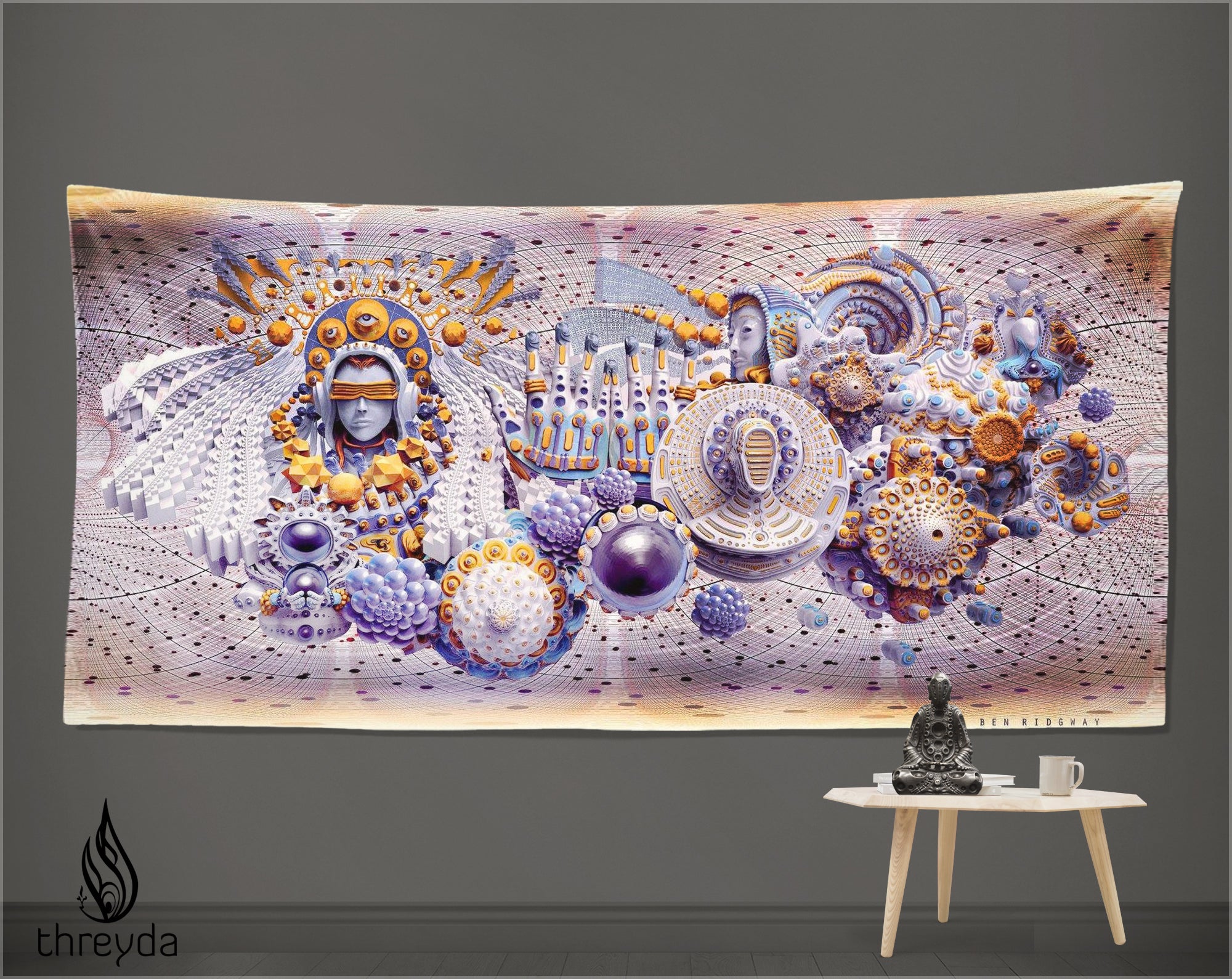 Gigapixel Dream Tapestry by Ben Ridgway