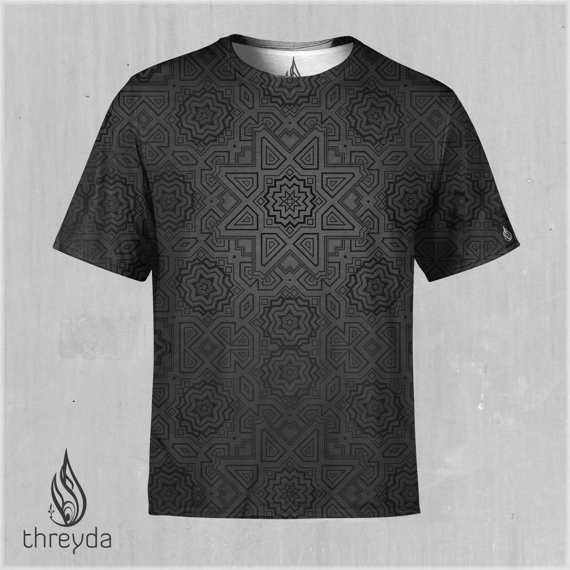 Graphite Sublimation Tee by Justin Totemical