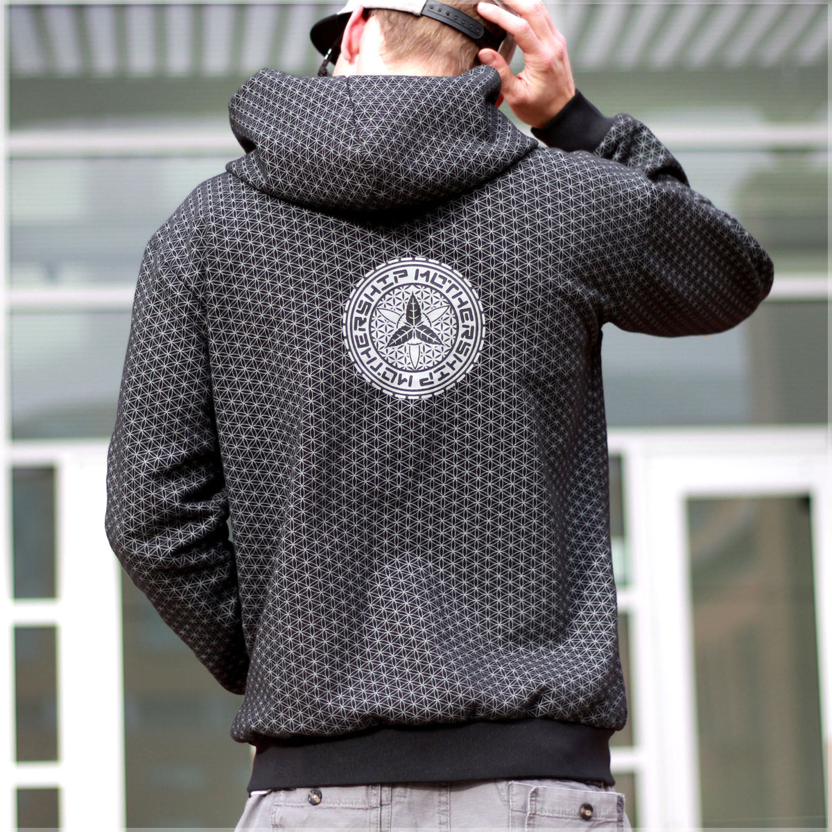 Mothership Reversible Hoodie by Mike Cole , Apparel - Mike Cole, Threyda - 4