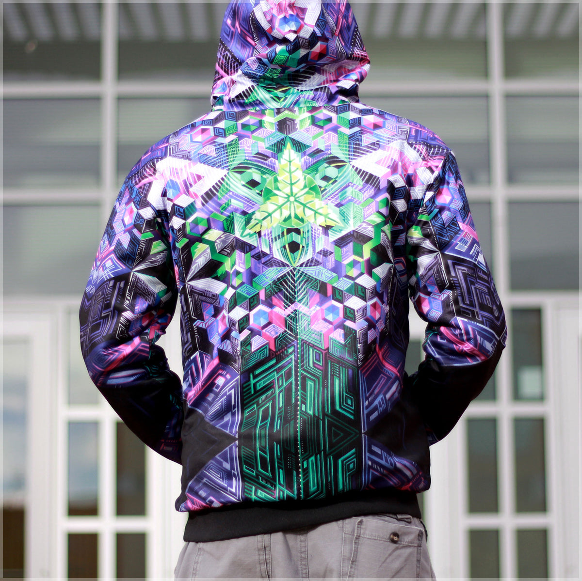Mothership Reversible Hoodie by Mike Cole , Apparel - Mike Cole, Threyda - 2