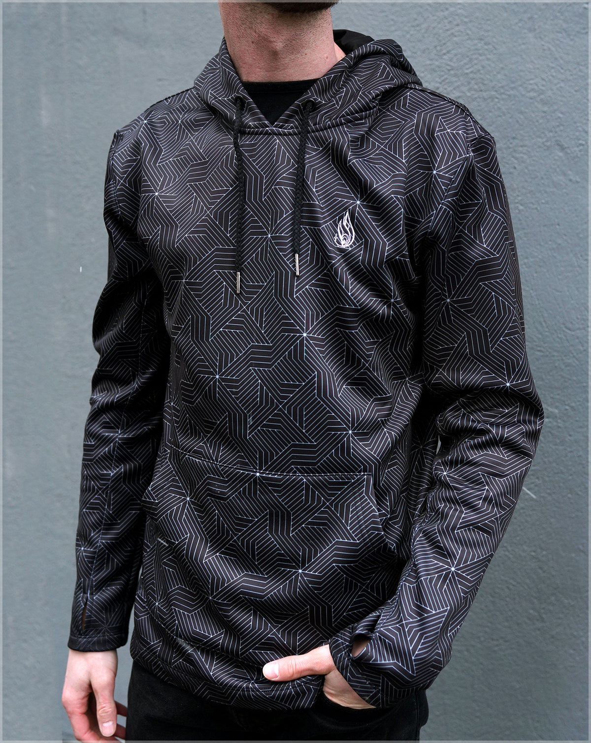 Architect Midweight Pullover Hoodie by Threyda