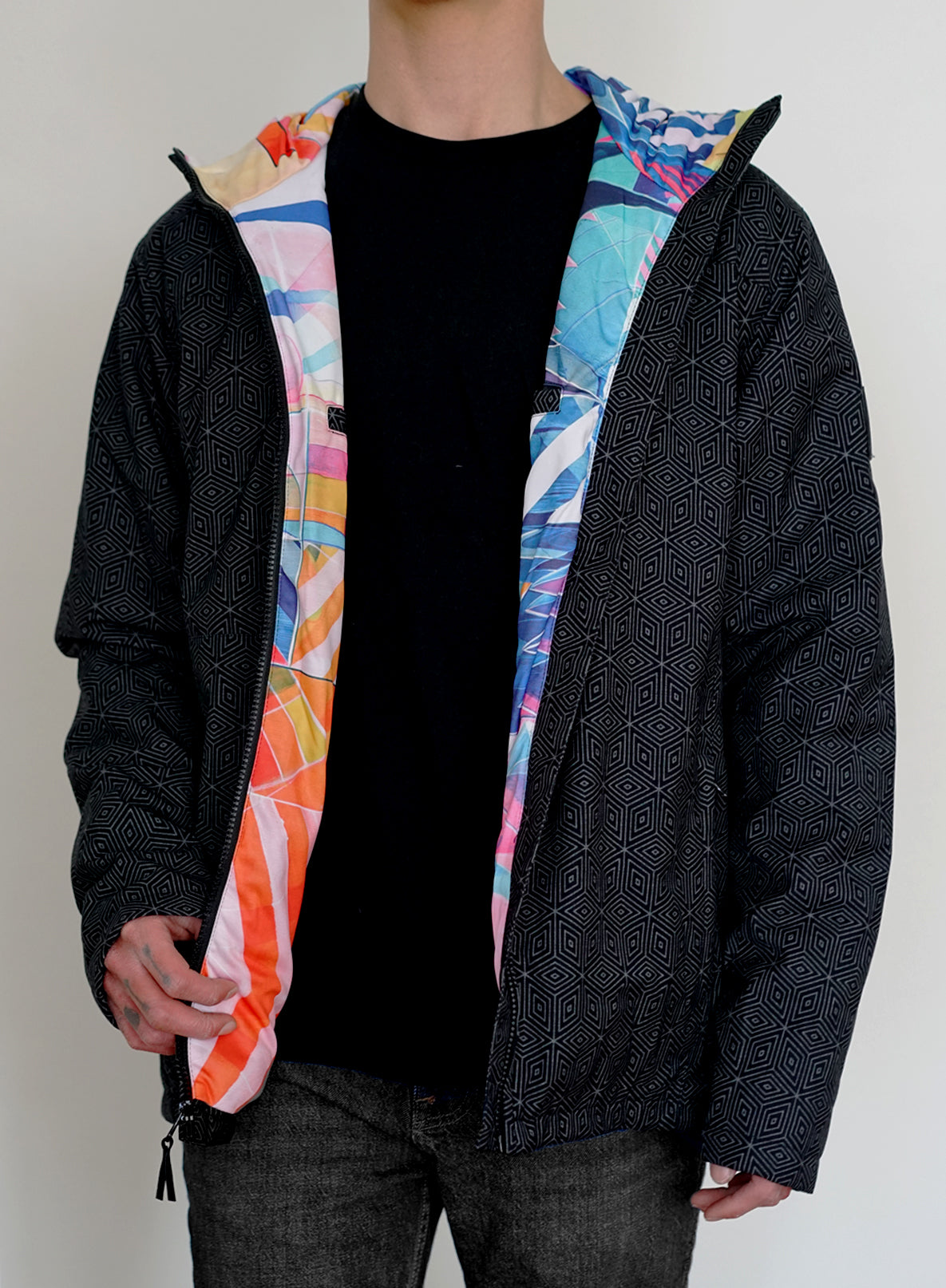 Facet Obsidian Jacket by Jake Amason