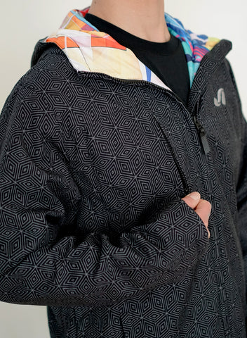 Facet Obsidian Jacket by Jake Amason