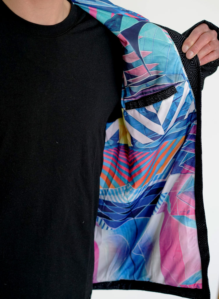 Facet Obsidian Jacket by Jake Amason