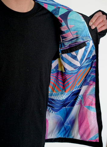 Facet Obsidian Jacket by Jake Amason