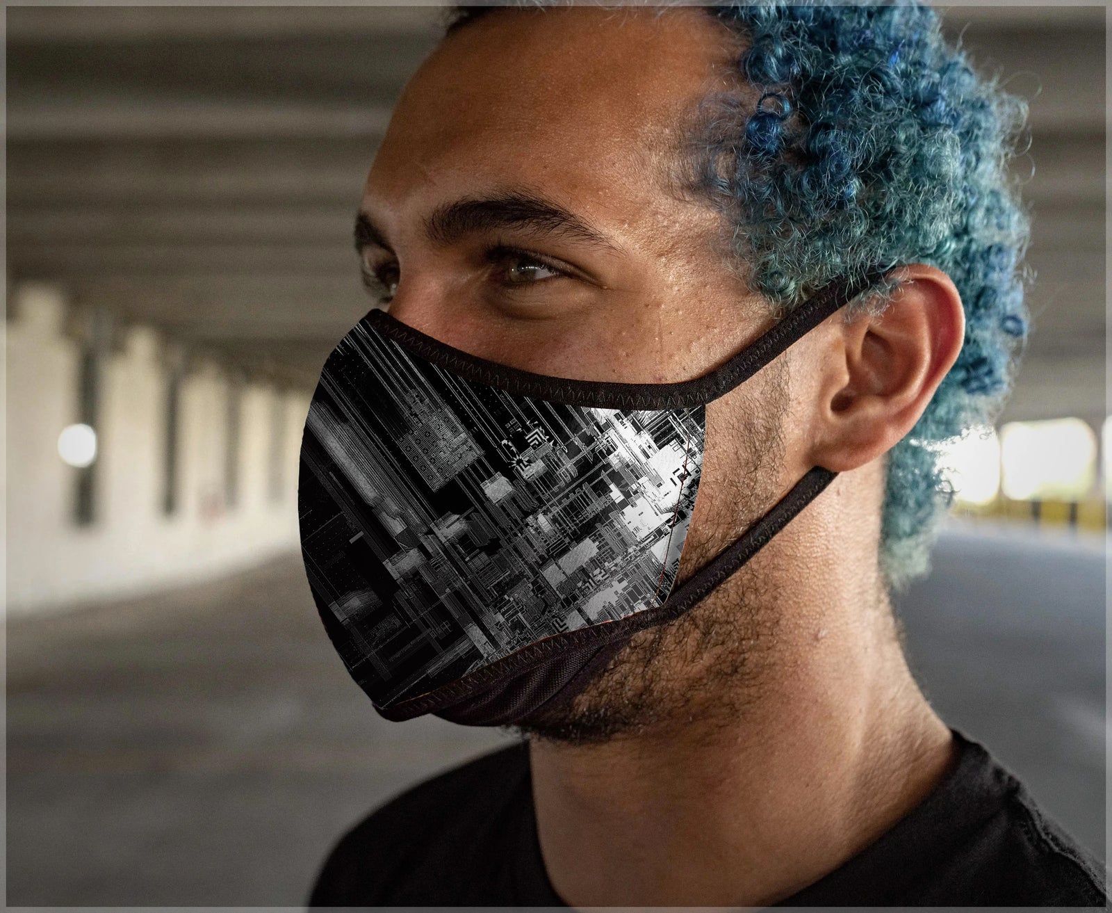 System Crash Mask by Justin Totemical