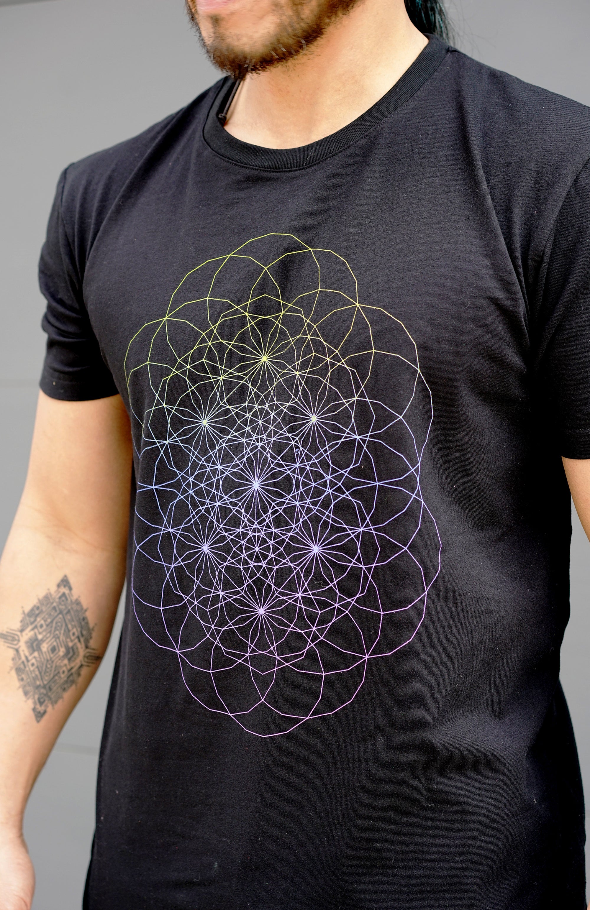 Geode Screenprint Tee by Threyda