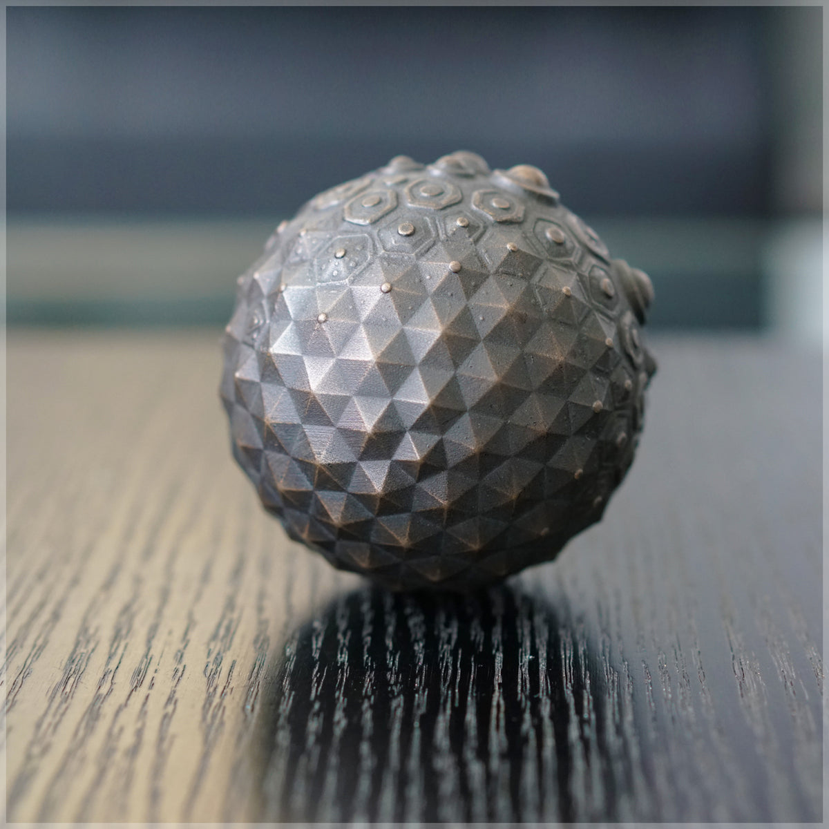 Orb Artifact Bronze Sculpture