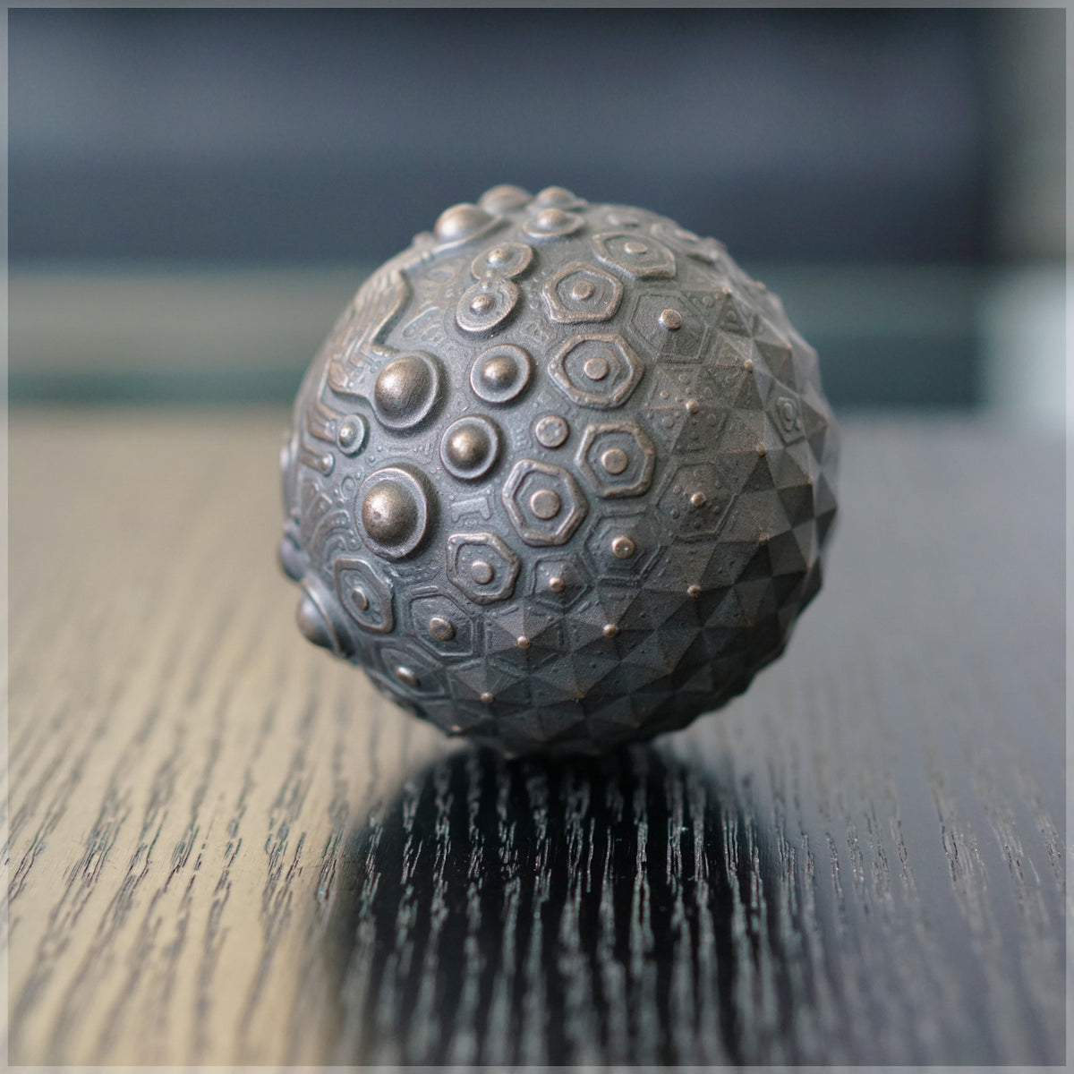 Orb Artifact Bronze Sculpture