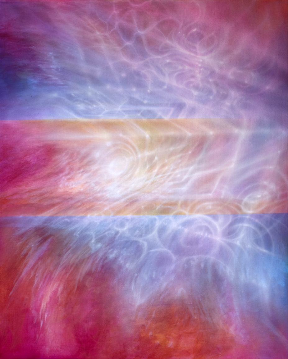 Luminous Shore Original Painting by Fabian Jimenez