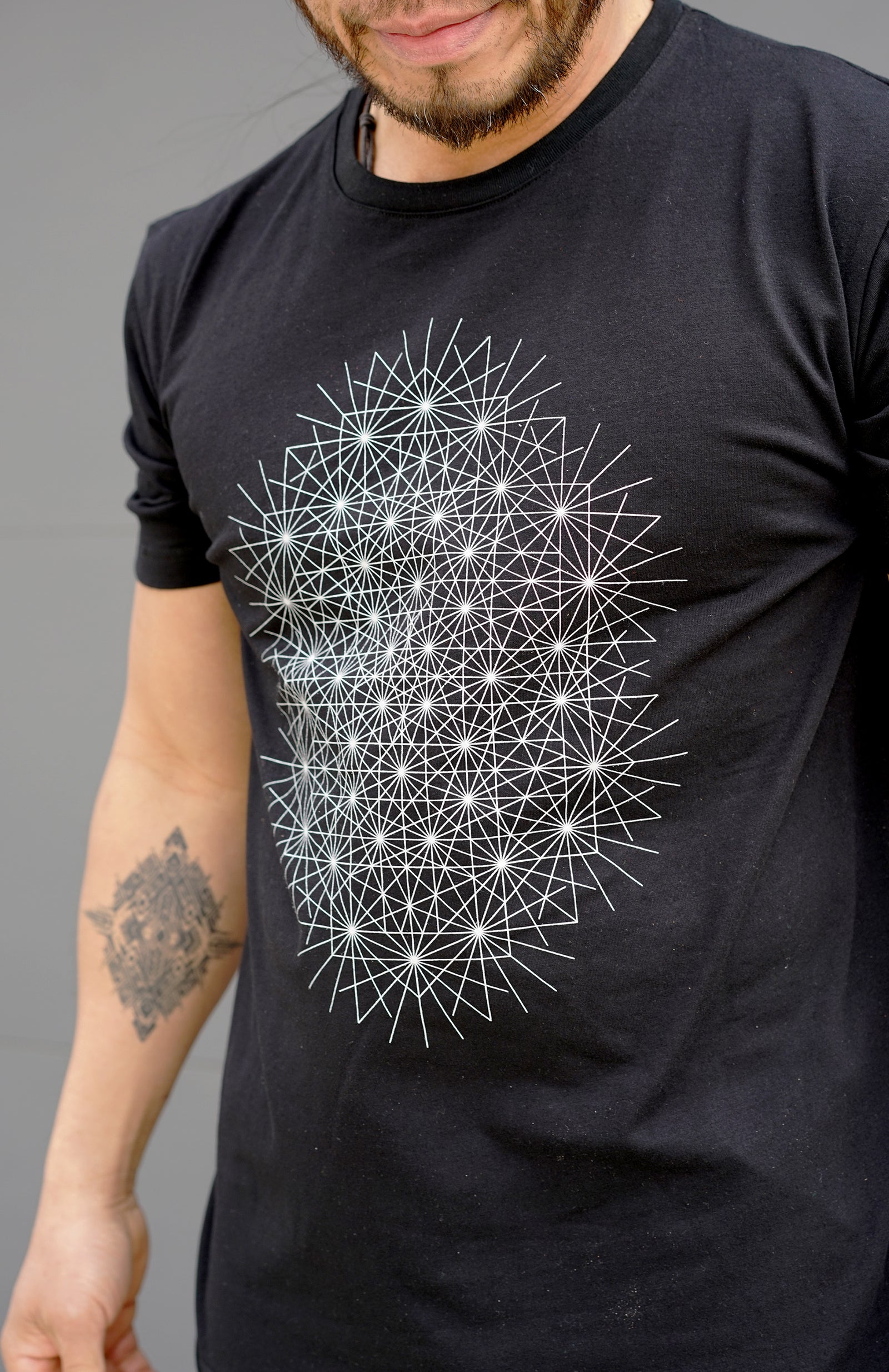Graph Sequence Screenprint Tee by Threyda