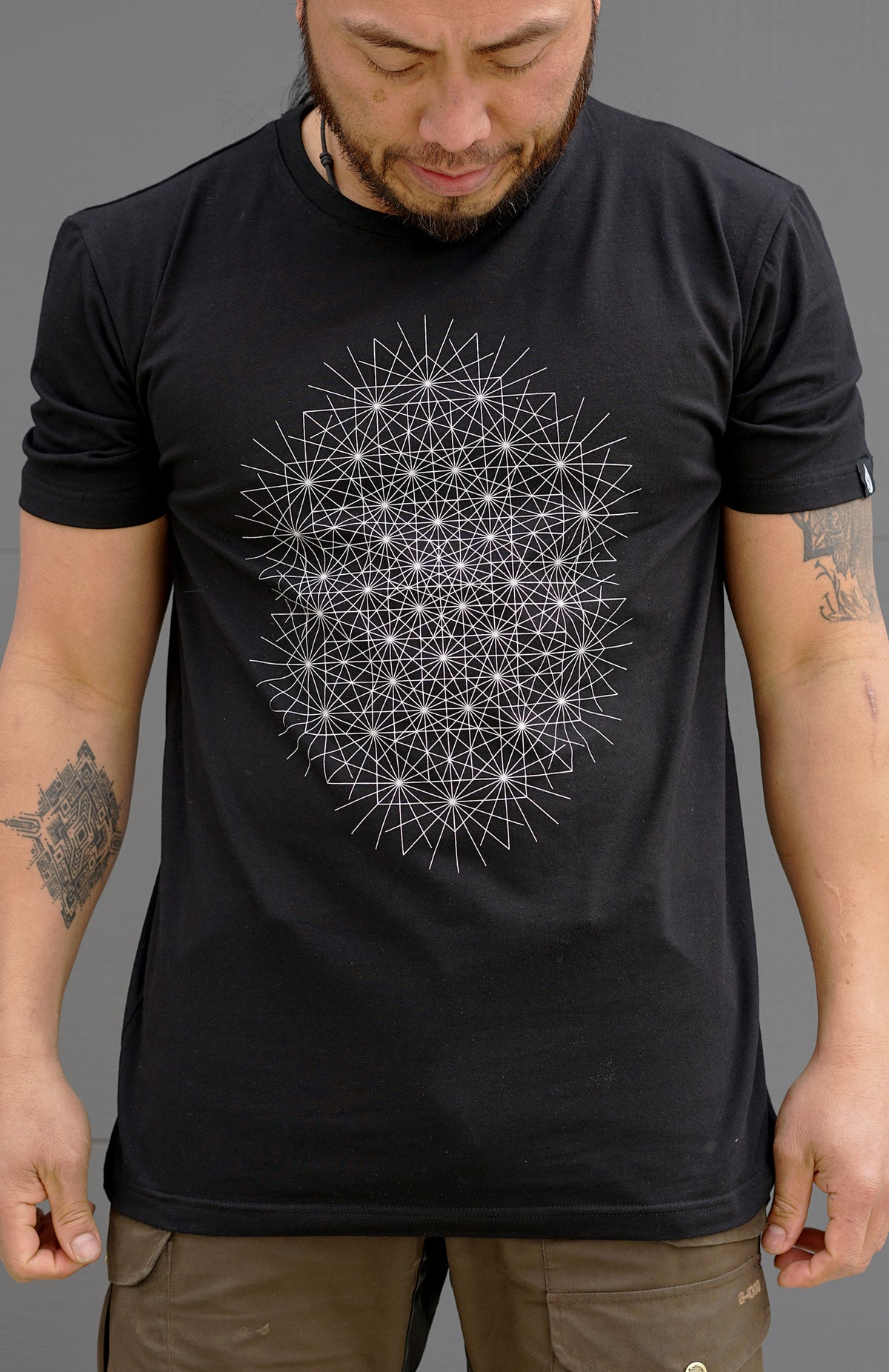 Graph Sequence Screenprint Tee by Threyda