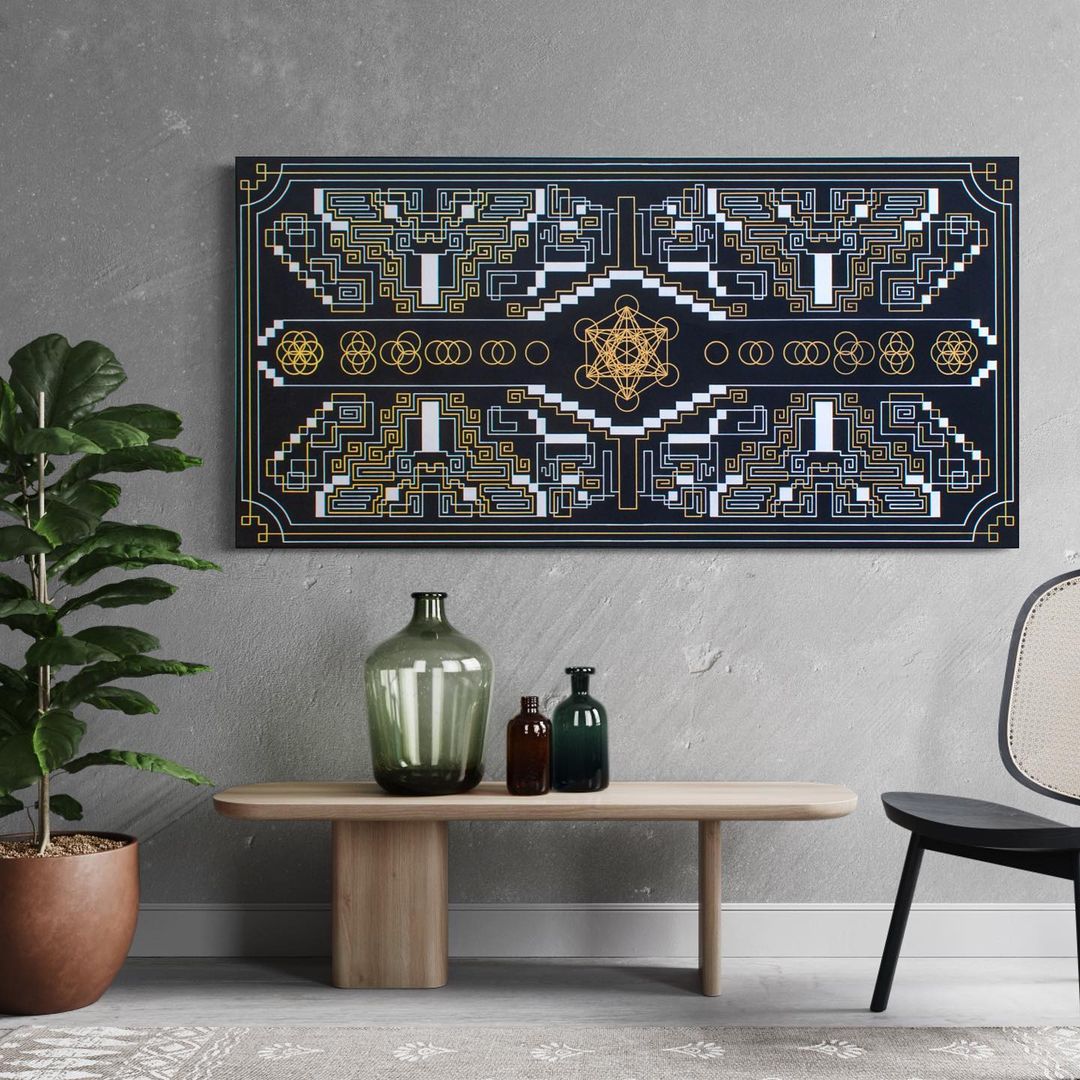 Star Knowledge Original Painting by Melanie Farris