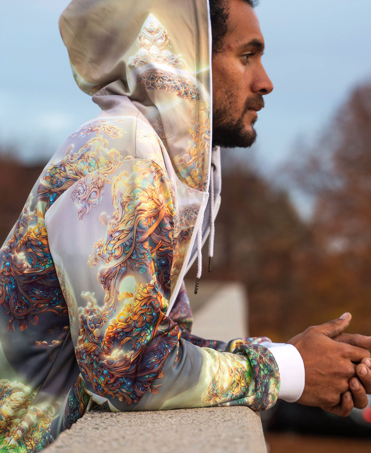 Galactic Us Reversible Hoodie by Desert Dwellers x Threyda