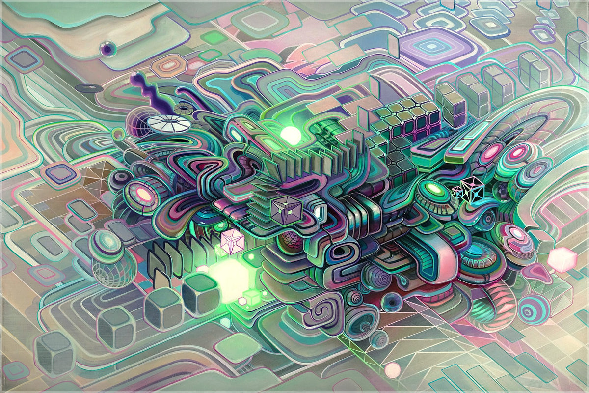 Terabyte Stretched Canvas Jake Amason x Stephen Kruse - 72 HOUR AUCTION