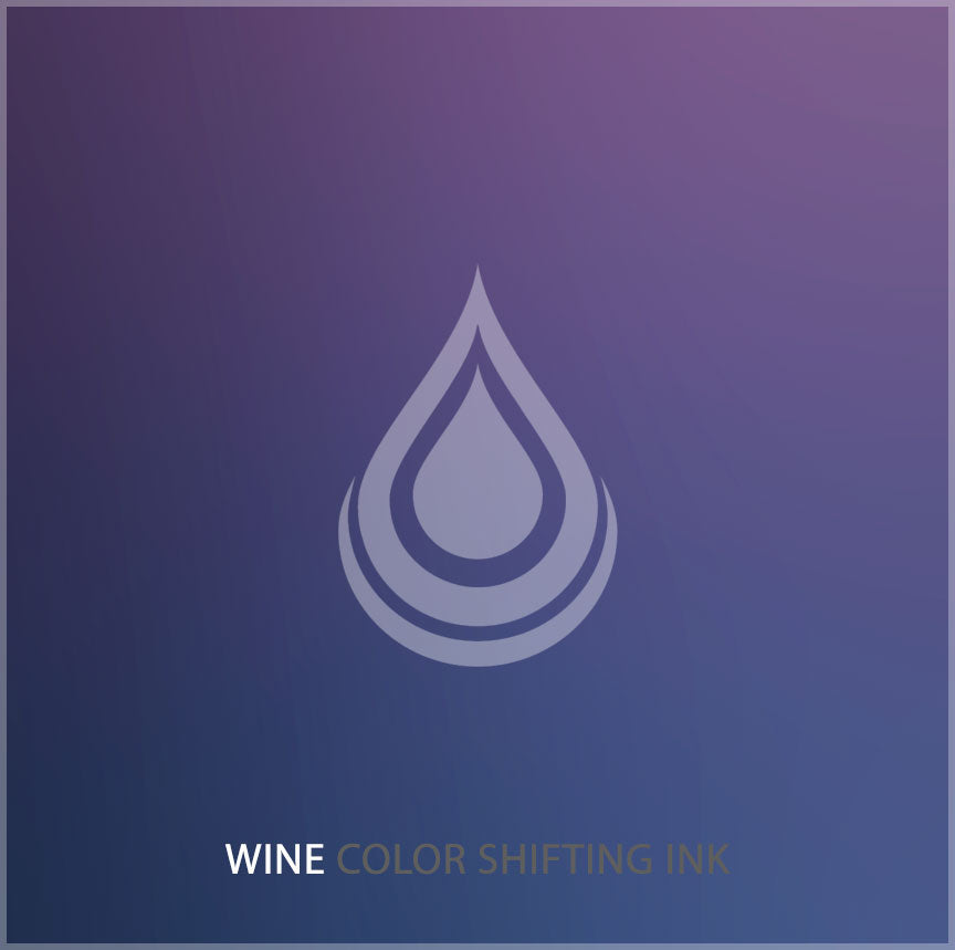 Wine Color Shifting Cotton Tee by Stephen Kruse