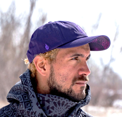 Amethyst Snapback Hat by Threyda - Ships September