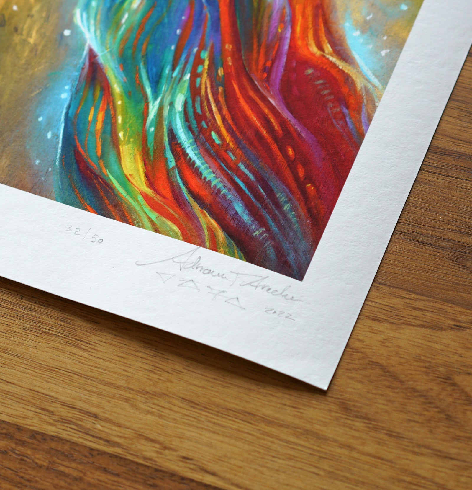 The Technology Weaver Print by Adrianne Arachne