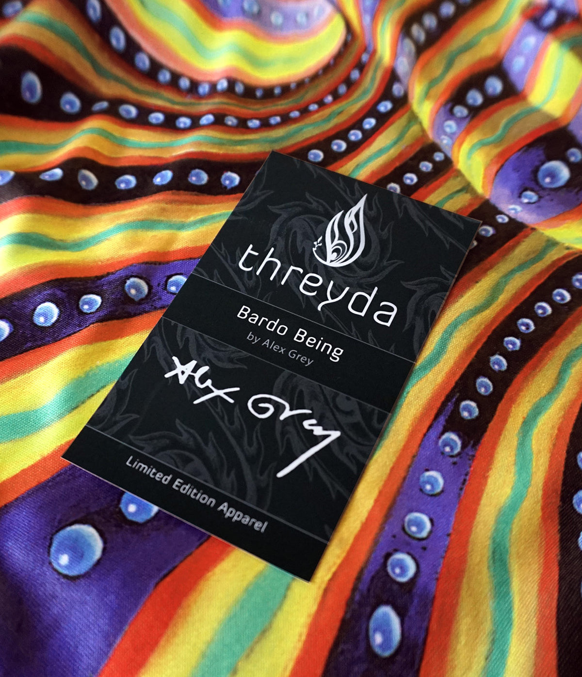 Bardo Being Reversible Heavyweight Hoodie by Alex Grey