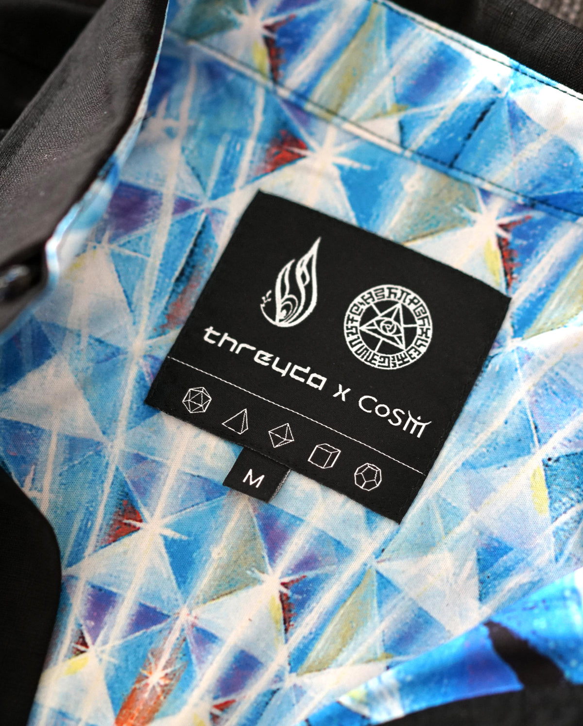 Diamond Being Being Button Down by Alex Grey