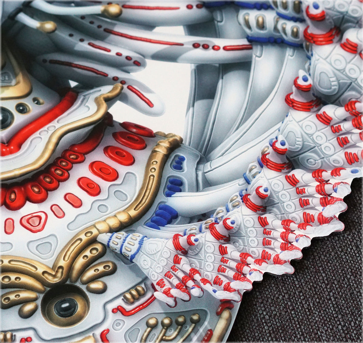 Alien Speak Diecut Aluminum Print