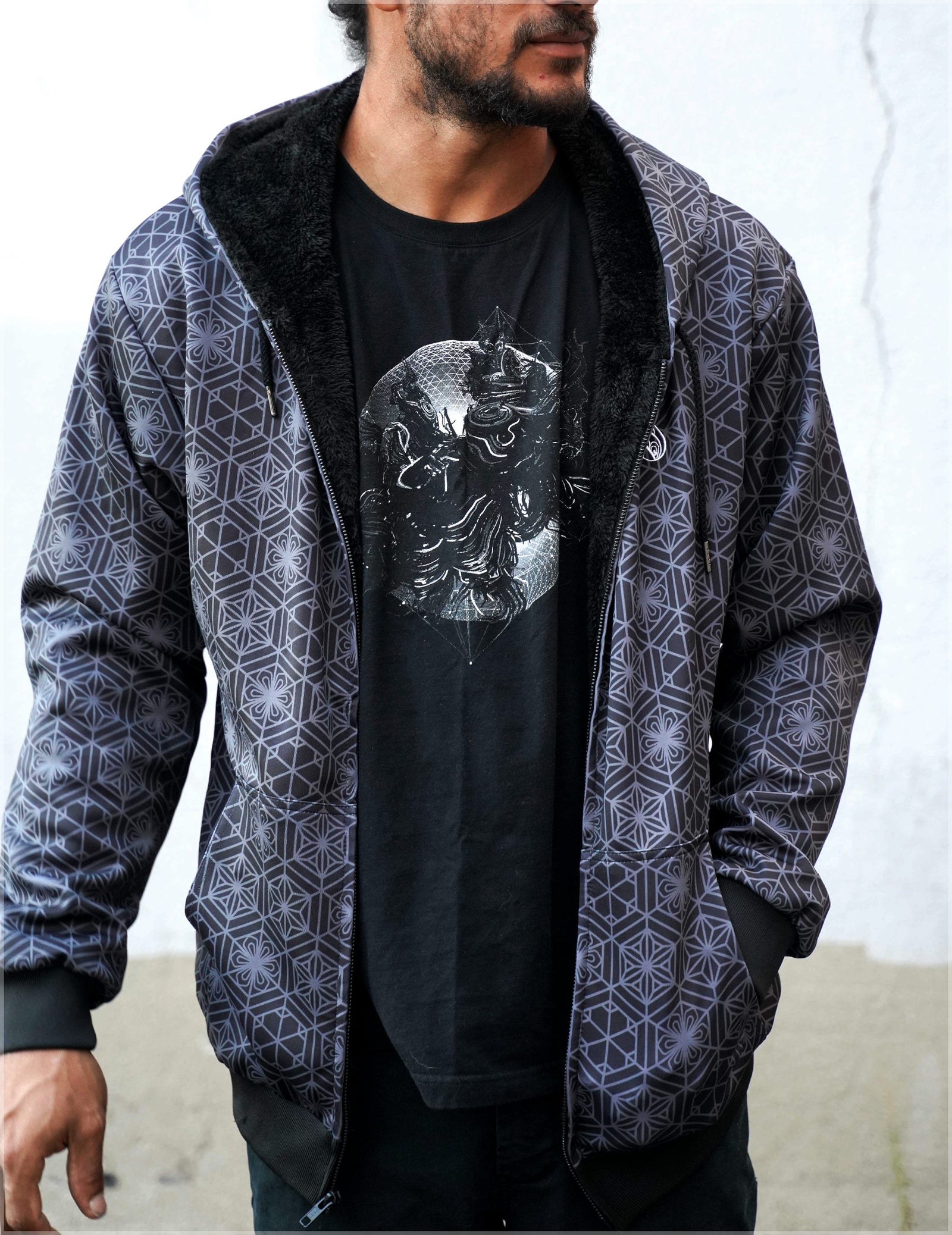 Alignment Sherpa Hoodie by Threyda