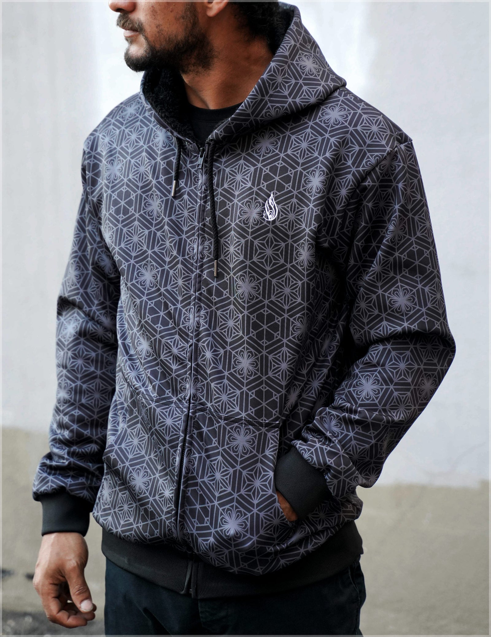 Alignment Sherpa Hoodie by Threyda