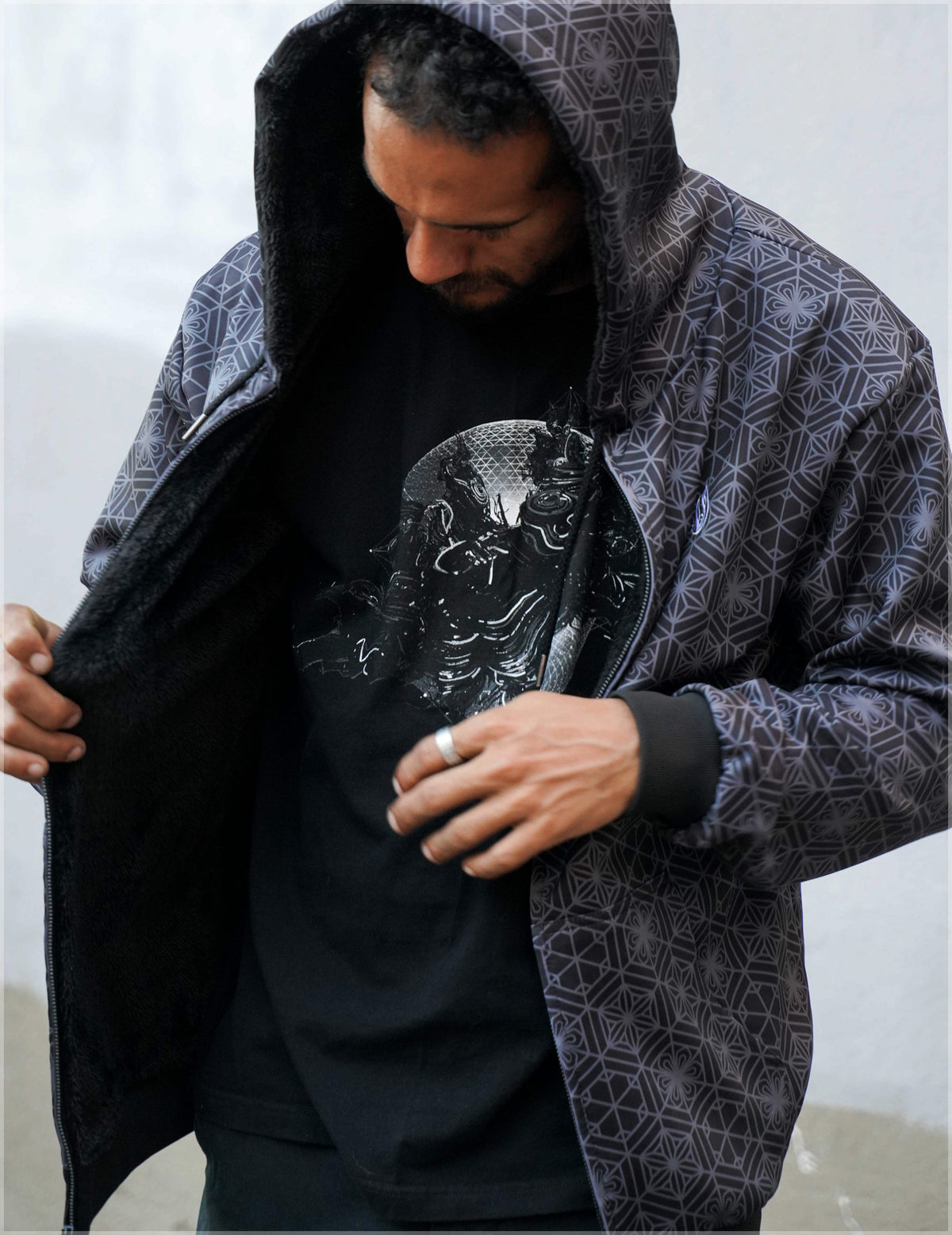 Alignment Sherpa Hoodie by Threyda