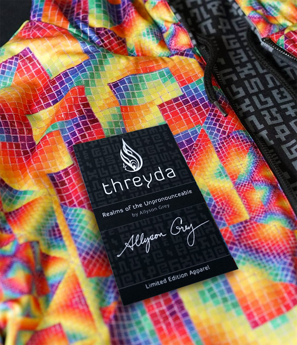 Realms of the Unpronounceable Heavyweight Hoodie by Allyson Grey